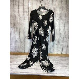 acubi mermaidcore fairycore Chenault Girl Women Jumpsuit Size 14 Black White